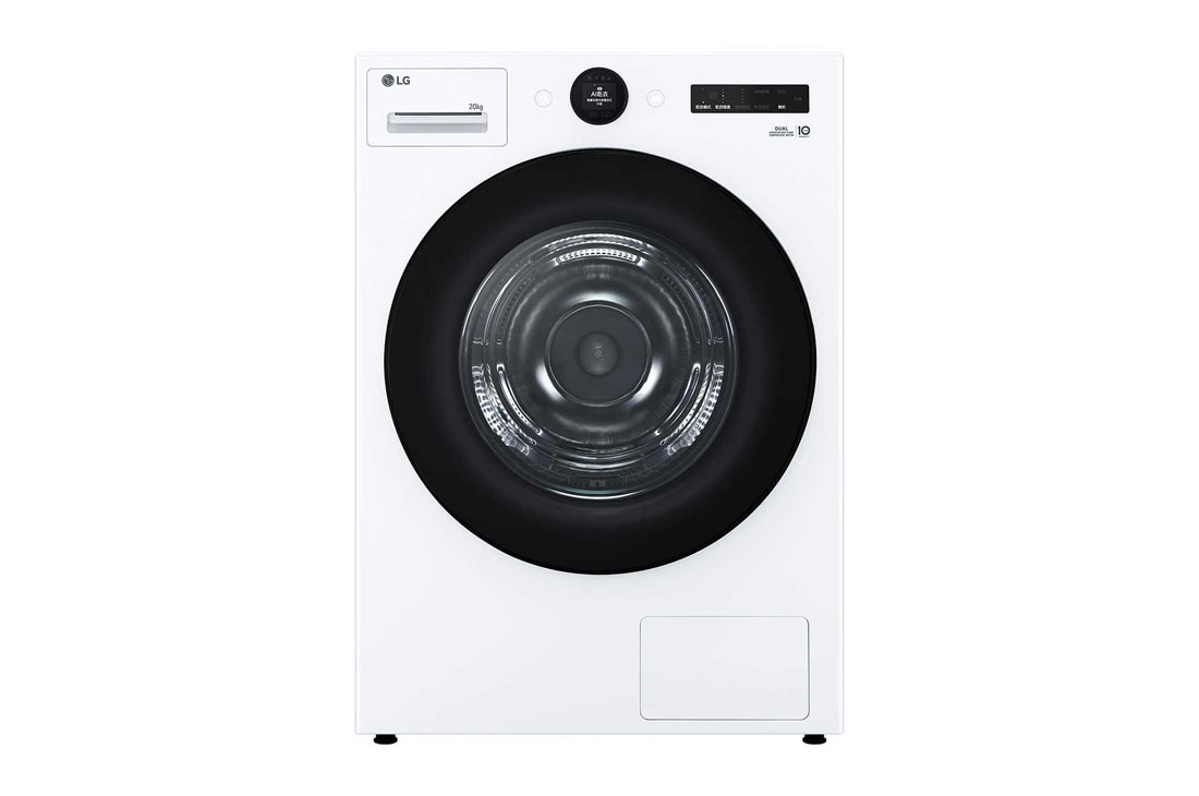 LG AI Dry™ 免曬衣乾衣機｜20公斤 (冰瓷白) - WR-20DW | LG TW