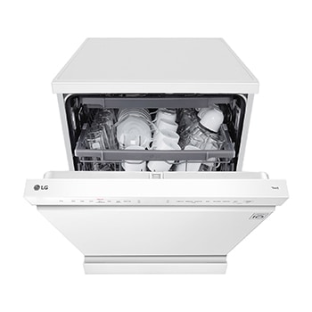 LG QuadWash™ Steam 四方洗蒸氣超潔凈洗碗機<br>(雲朵白), DFB533FW