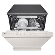 LG QuadWash™ Steam 四方洗蒸氣超潔凈洗碗機 (雪霧白)｜Objet Collection<sup>®</sup> , DFB335HE