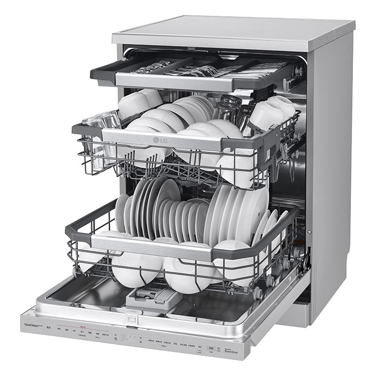 LG四方洗蒸氣洗碗機推薦,好用、高效又省電