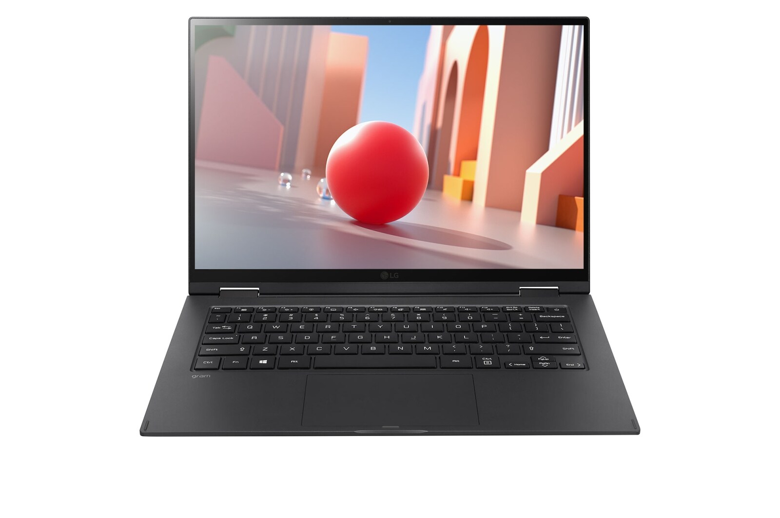 LG gram 14" 2-in-1 輕贏隨型 極致輕薄翻轉觸控筆電（曜石黑）- 特定通路銷售, 14T90P-G