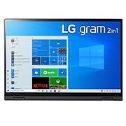 LG gram 14" 2-in-1 輕贏隨型 極致輕薄翻轉觸控筆電（曜石黑）- 特定通路銷售, 14T90P-G