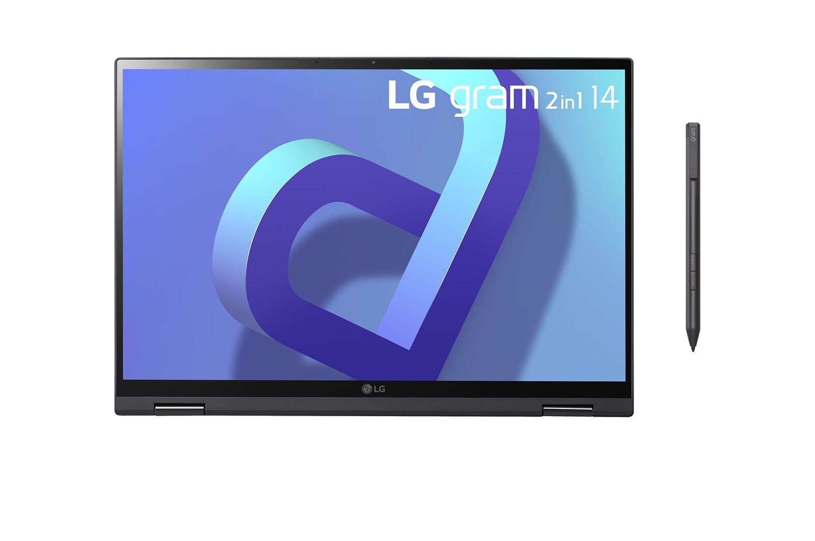 LG gram 14'' 2-in-1 輕贏隨型 極致輕薄翻轉觸控筆電 - 曜石黑(i7), 14T90Q-G