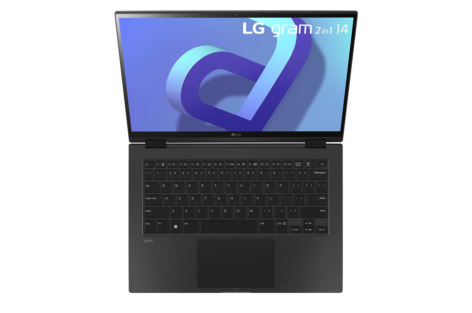 LG gram 14'' 2-in-1 輕贏隨型 極致輕薄翻轉觸控筆電 - 曜石黑(i7), 14T90Q-G