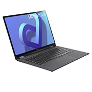 LG gram 14'' 2-in-1 輕贏隨型 極致輕薄翻轉觸控筆電 - 曜石黑(i7), 14T90Q-G