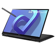 LG gram 14'' 2-in-1 輕贏隨型 極致輕薄翻轉觸控筆電 - 曜石黑(i7), 14T90Q-G