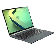 LG gram 14'' 2-in-1 輕贏隨型 極致輕薄翻轉觸控筆電 - 璀璨綠(i5), 14T90Q-G