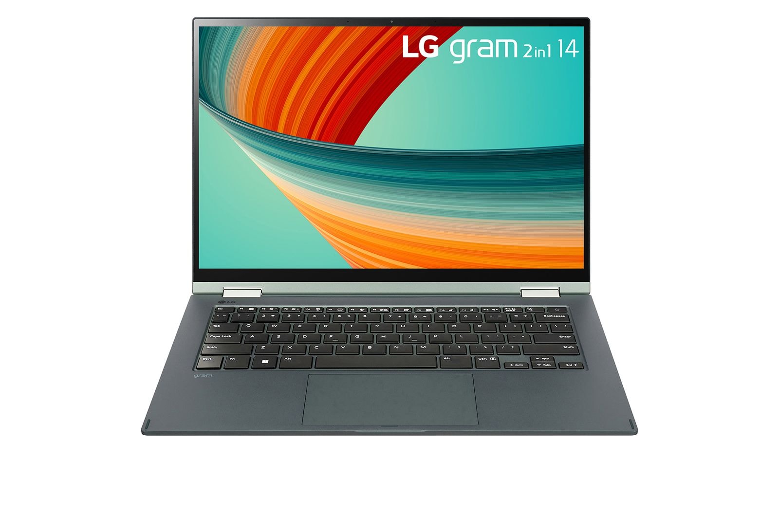 LG gram 14" Windows 11 Home 2-in-1 輕贏隨型 極致輕薄翻轉觸控筆電 - 璀璨綠(i7), 14T90R-G