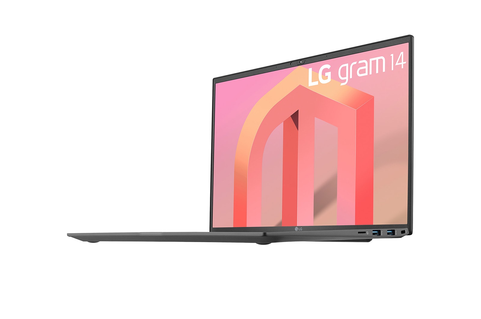 LG gram 14'' 輕贏隨型 極致輕薄筆電 - 沉靜灰(i5)(Pro)(商用), 14Z90Q-G