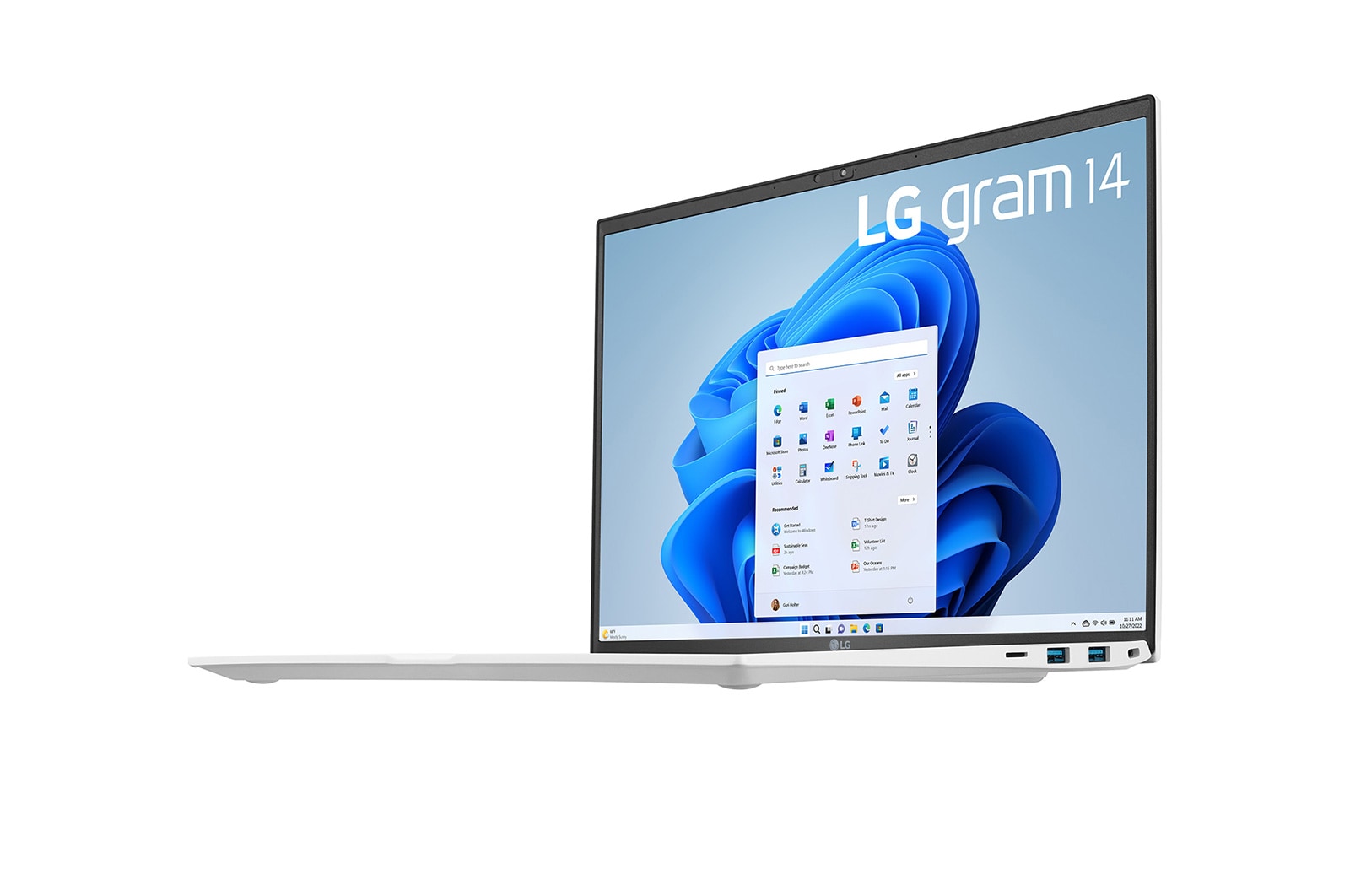 LG gram 14'' Windows 11 Home 輕贏隨型 極致輕薄筆電 - 冰雪白 (第 13 代 Intel<sup>®</sup> Core i5 Evo), 14Z90R-G