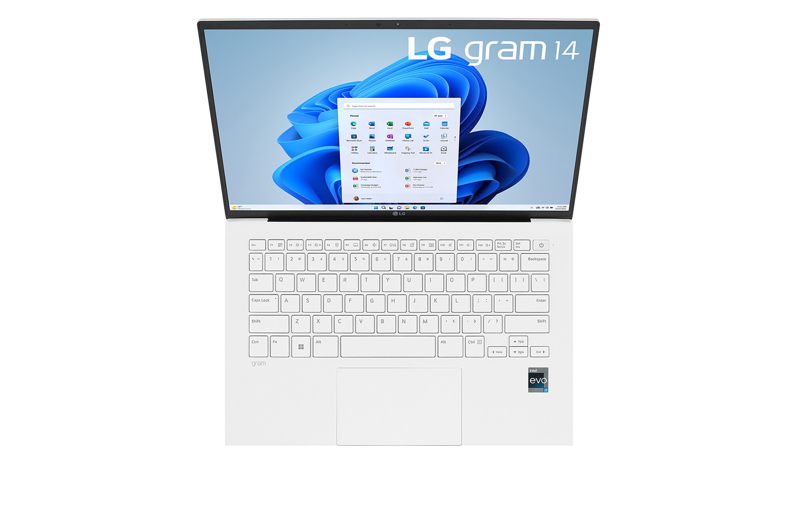 LG gram 14'' Windows 11 Home 輕贏隨型 極致輕薄筆電 - 冰雪白 (第 13 代 Intel<sup>®</sup> Core i5 Evo), 14Z90R-G