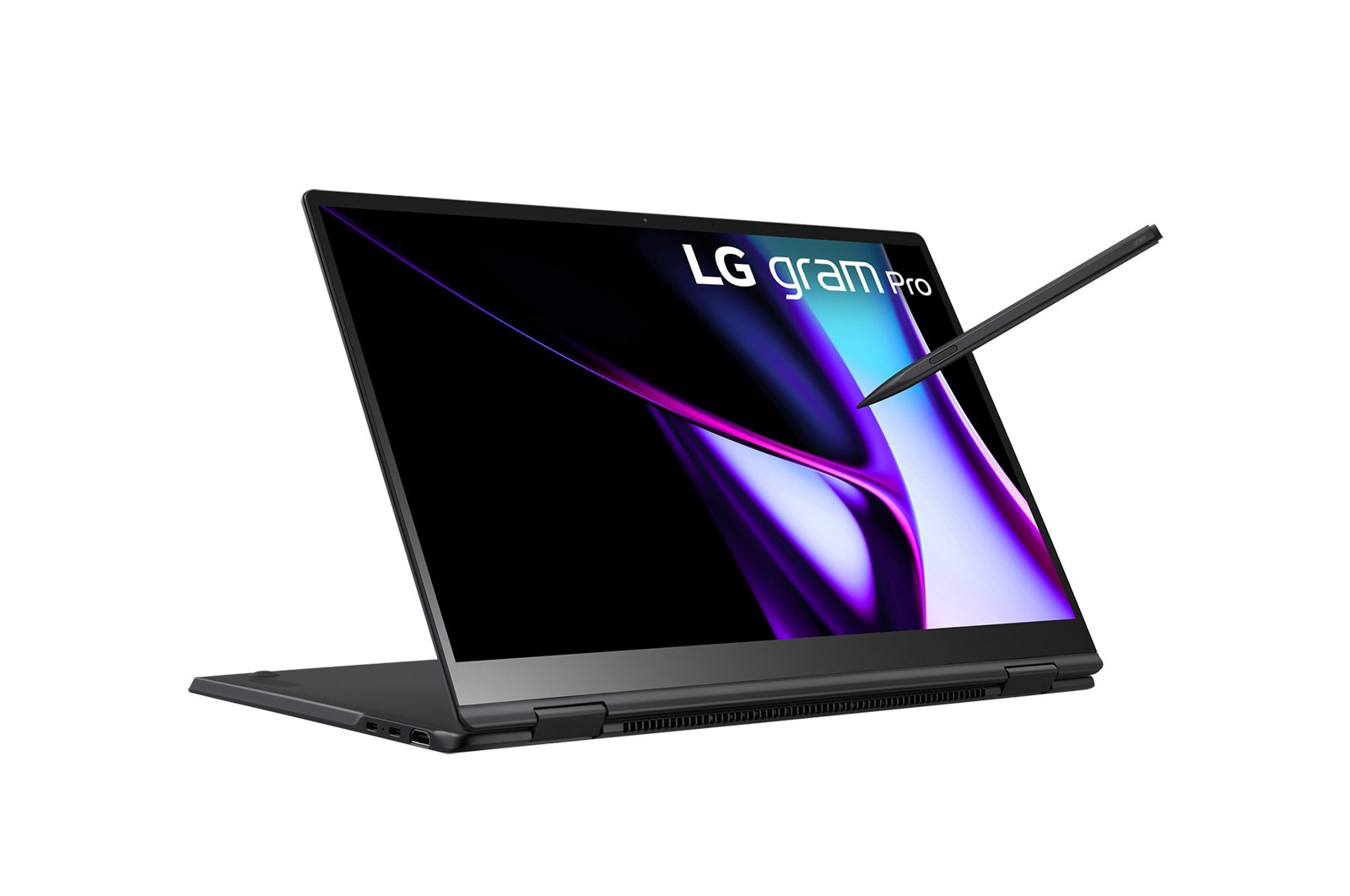 LG gram Pro 16'' Windows 11 Home 極致輕薄 2-in-1 AI 翻轉觸控筆電 - 曜石黑 (512GB / Intel<sup>®</sup> Core™ Ultra 7 Evo), 16T90SP-K