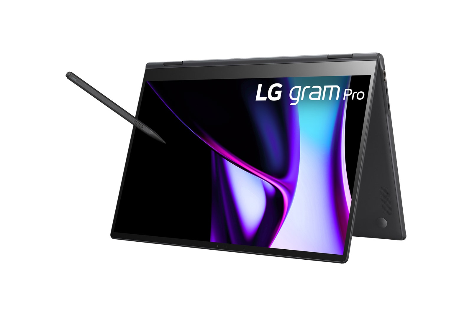 LG gram Pro 16'' Windows 11 Home 極致輕薄 2-in-1 AI 翻轉觸控筆電 - 曜石黑 (512GB / Intel<sup>®</sup> Core™ Ultra 7 Evo), 16T90SP-K