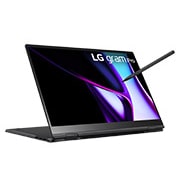 LG gram Pro 16'' Windows 11 Home 極致輕薄 2-in-1 AI 翻轉觸控筆電 - 曜石黑 (512GB / Intel<sup>®</sup> Core™ Ultra 7 Evo), 16T90SP-K