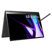 LG gram Pro 16'' Windows 11 Home 極致輕薄 2-in-1 AI 翻轉觸控筆電 - 曜石黑 (512GB / Intel<sup>®</sup> Core™ Ultra 7 Evo), 16T90SP-K