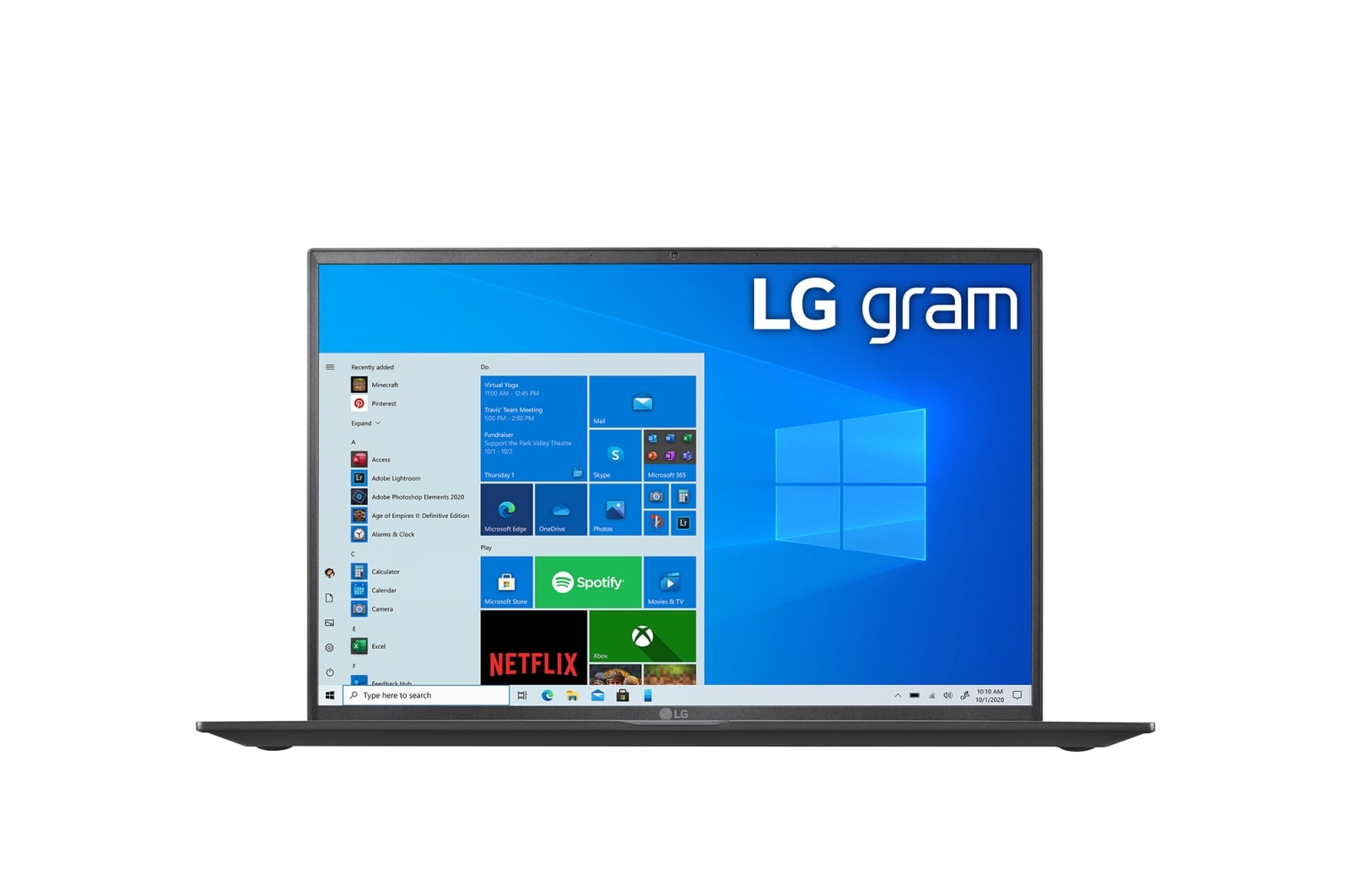 LG gram 16” 輕贏隨型 極致輕薄筆電 – 曜石黑 (i7), 16Z90P-G