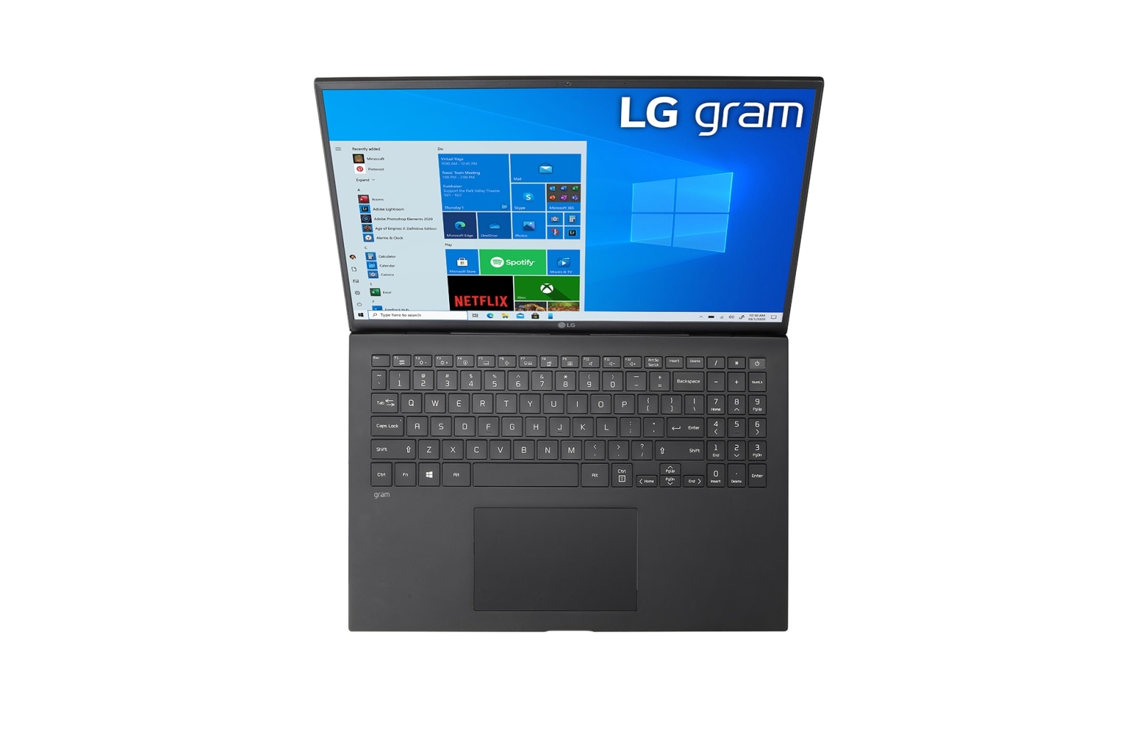 LG gram 16” 輕贏隨型 極致輕薄筆電 – 曜石黑 (i7), 16Z90P-G