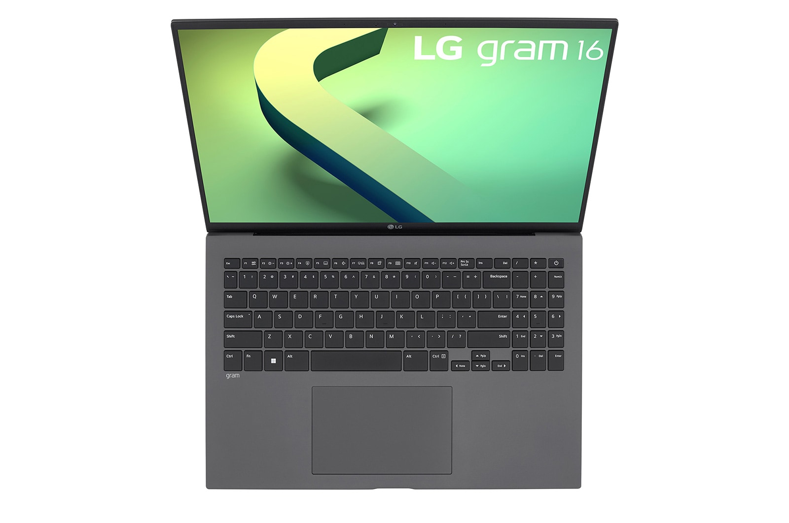 LG gram 16'' 輕贏隨型 極致輕薄筆電 - 沉靜灰(i5), 16Z90Q-G