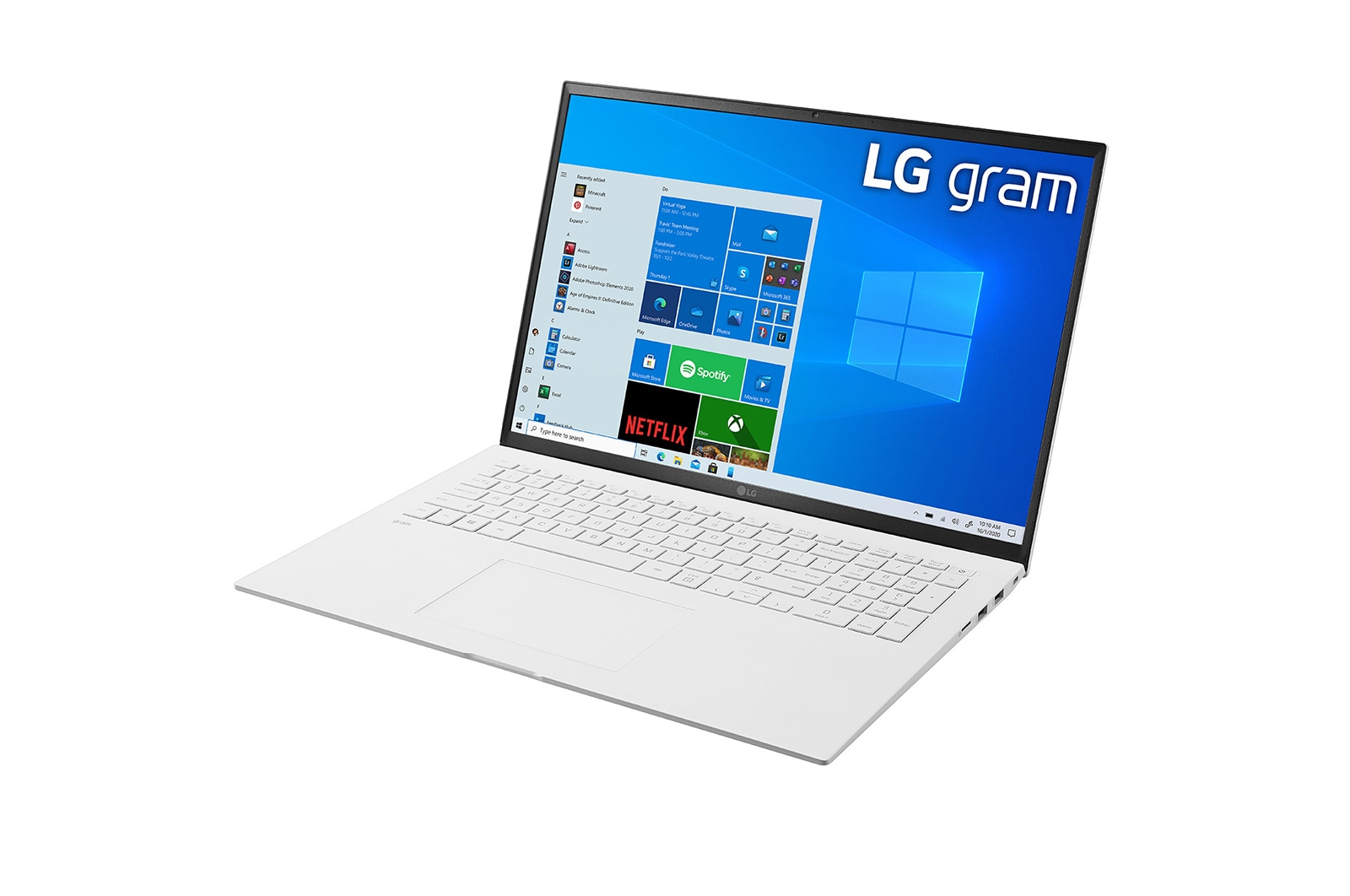 LG gram 17” 輕贏隨型 極致輕薄筆電 – 冰雪白 (i5), 17Z90P-G