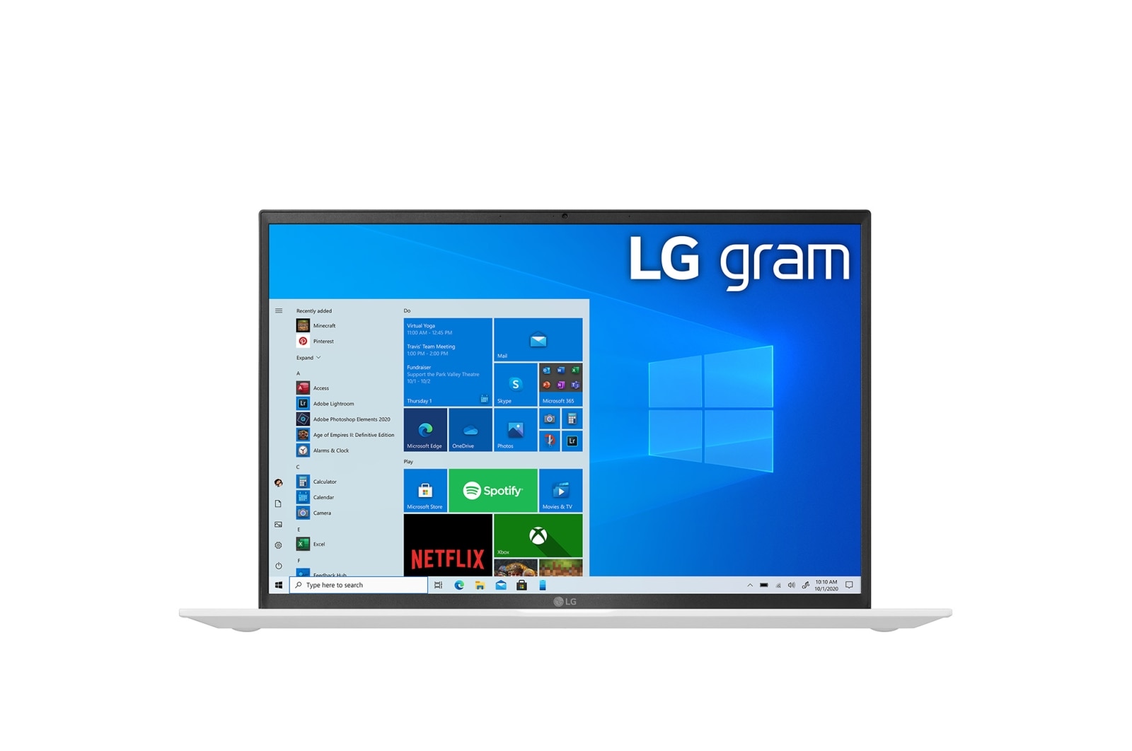 LG gram 17” 輕贏隨型 極致輕薄筆電 – 冰雪白 (i5), 17Z90P-G