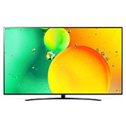 LG 一奈米 4K AI 語音物聯網智慧電視/75吋 (可壁掛), 75NANO76SQA