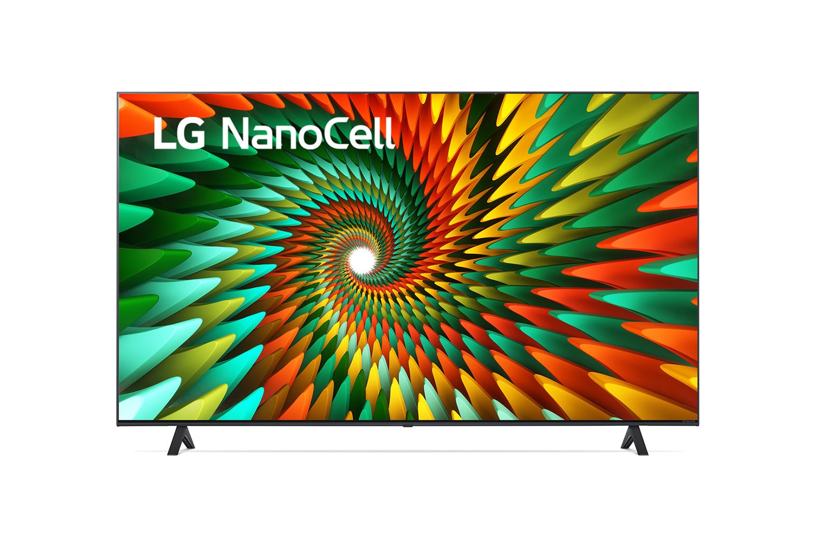 LG NanoCell 一奈米 4K AI 語音物聯網智慧電視/55吋 (可壁掛) / 2023, 55NANO77SRA