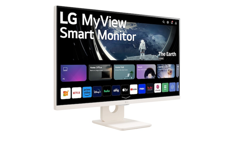 LG 27" Smart Monitor Full HD IPS 智慧螢幕 (搭載 webOS), 27SR50F-W