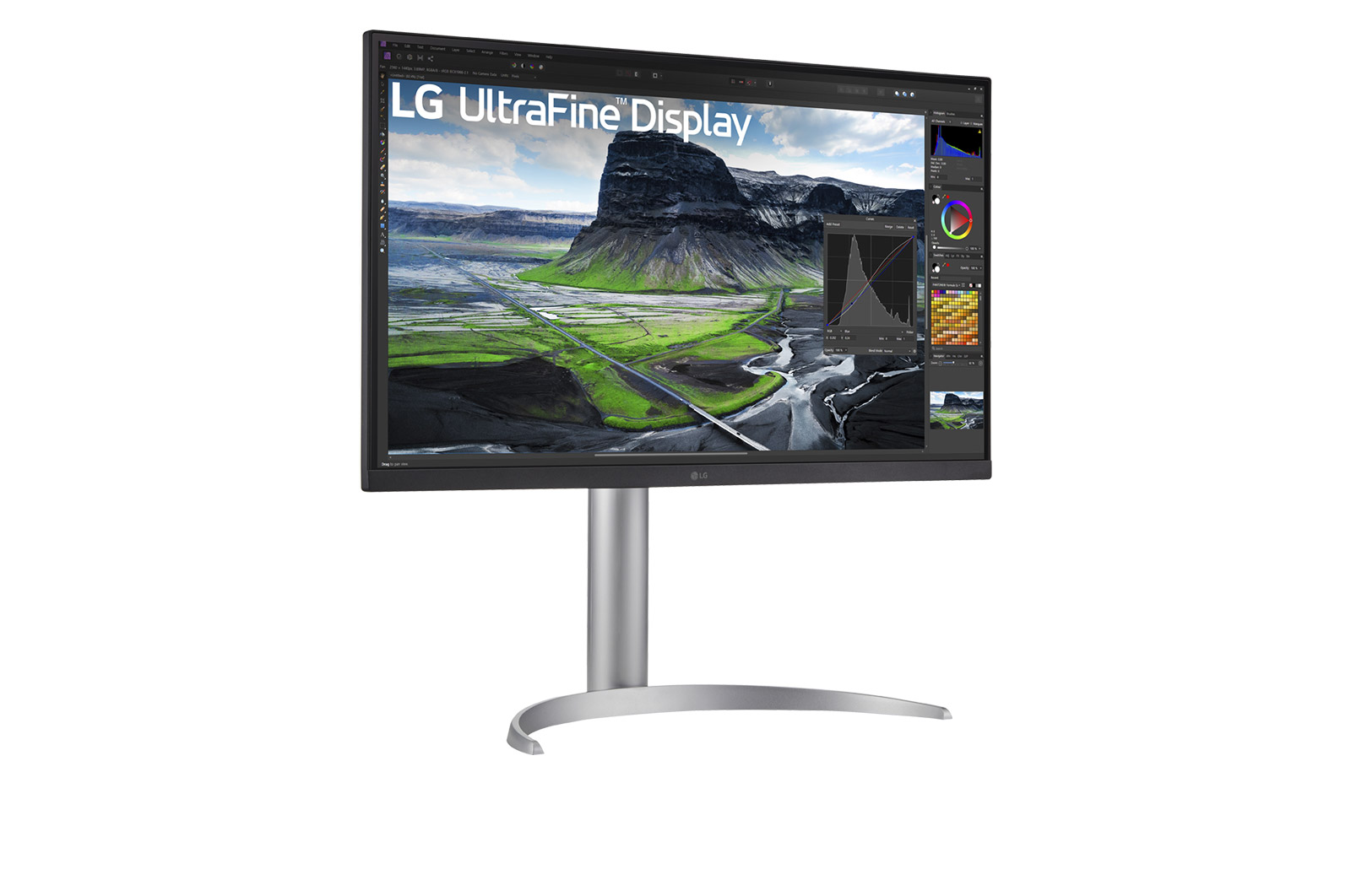 LG 27" UltraFine™ UHD 4K IPS 高畫質編輯螢幕, 27UQ850V-W