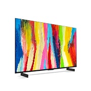 LG OLED evo C2極致系列 4K AI 物聯網智慧電視/42吋 (可壁掛), OLED42C2PSA