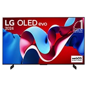 LG 42吋/ LG OLED evo AI 4K 語音物聯網 C4 極緻系列 (可壁掛)/2024, OLED42C4PTA