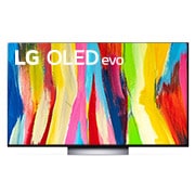 LG OLED evo C2極致系列 4K AI 物聯網智慧電視/55吋 (可壁掛), OLED55C2PSC