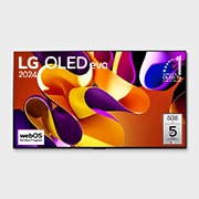 LG 55吋/ LG OLED evo AI 4K AI 語音物聯網 G4 零間隙藝廊系列 (含壁掛架)/2024, OLED55G4PTA