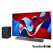 LG 65吋/ LG OLED evo AI 4K 語音物聯網 C4 極緻系列 (可壁掛)/2024, OLED65C4PTA