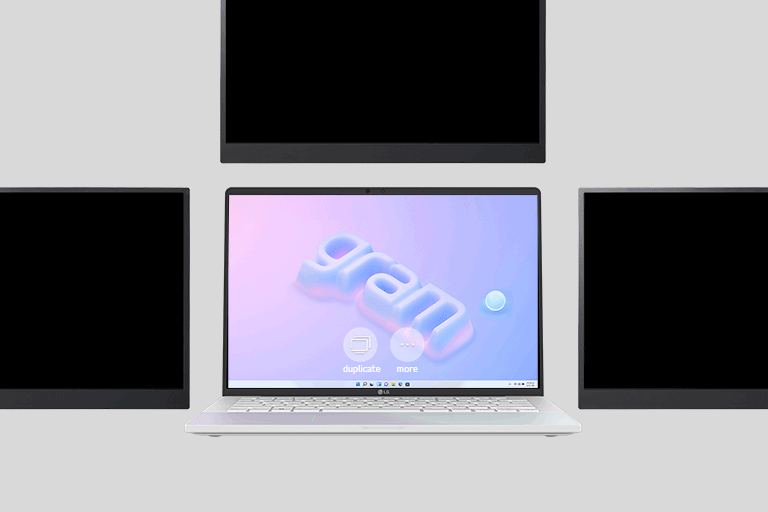 動畫顯示只需點擊一下即可輕鬆延伸顯示螢幕。