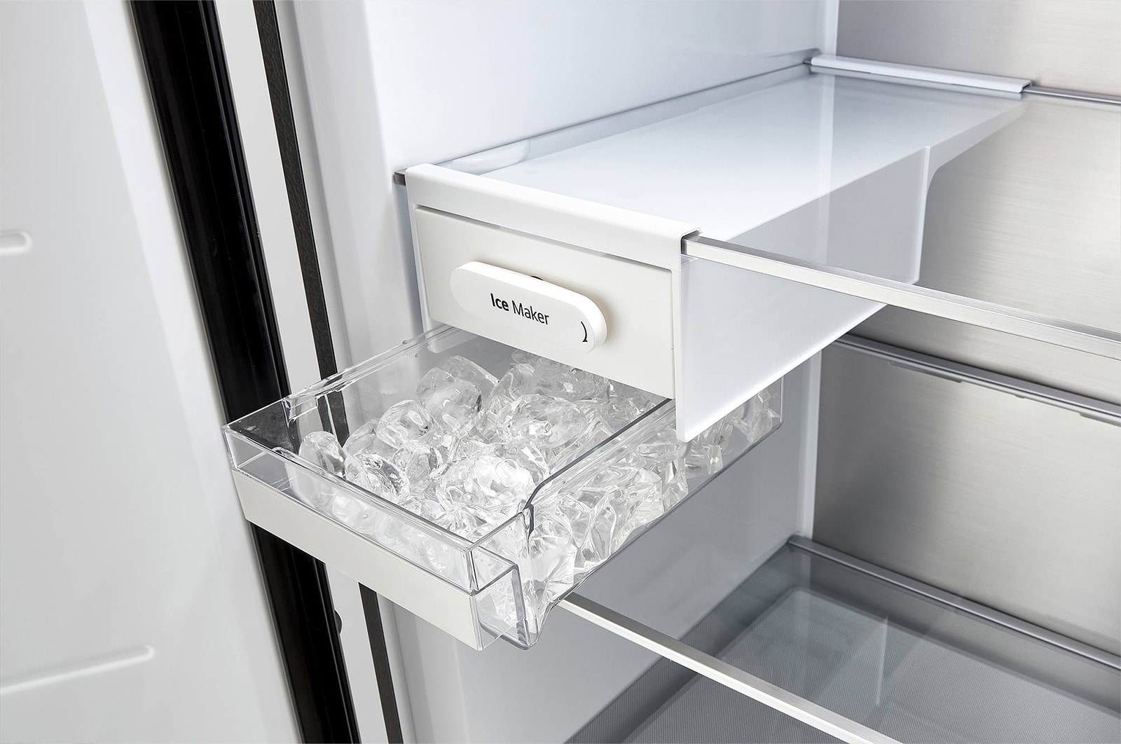 LG 324公升 Objet Collection<sup>®</sup> 智慧變頻單門冰箱|直立式冷凍櫃|可更換門片顏色, GC-FL40BE