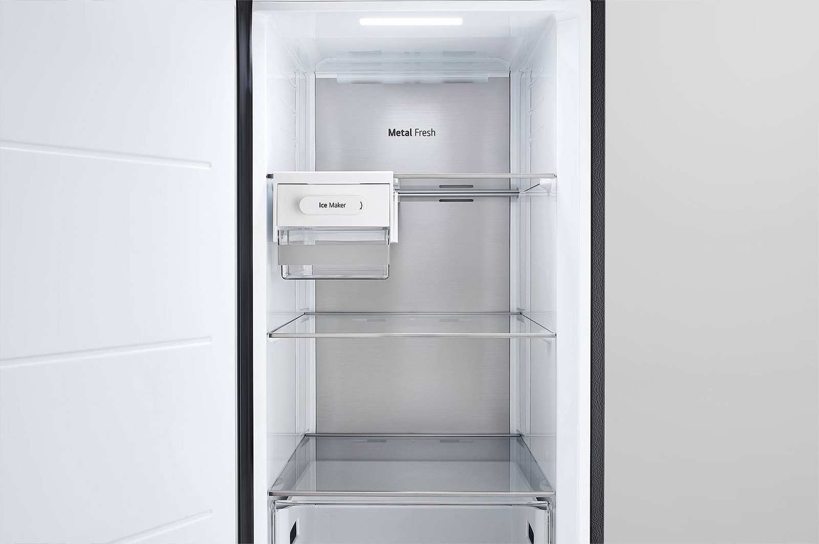 LG 324公升 Objet Collection<sup>®</sup> 智慧變頻單門冰箱|直立式冷凍櫃|可更換門片顏色, GC-FL40BE