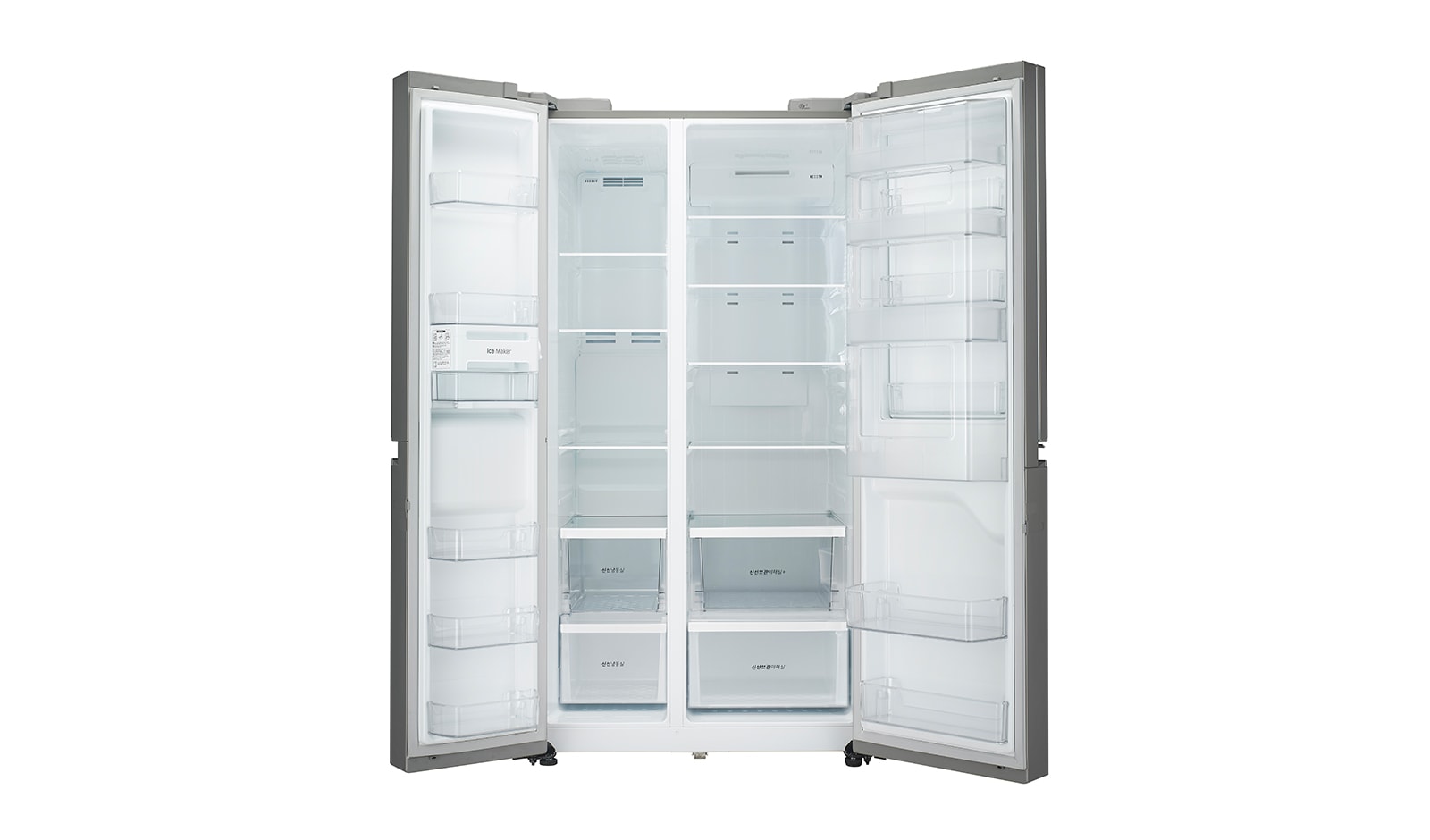 LG WiFi門中門對開冰箱 星辰銀 / 830公升, GR-DL80SV