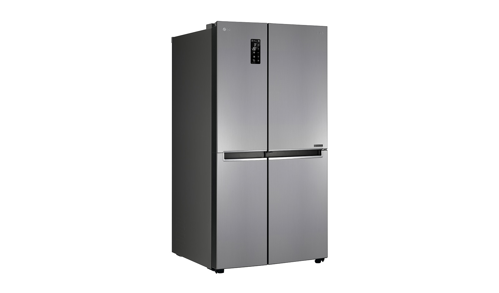 LG WiFi門中門對開冰箱 星辰銀 / 830公升, GR-DL80SV