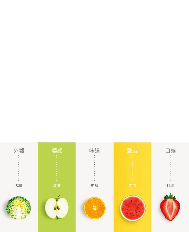 NatureFRESH™ 讓您體驗愉悅的感官盛宴3