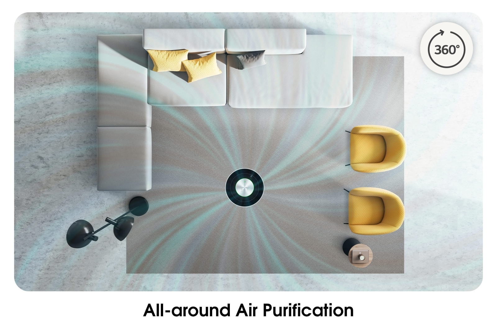 LG PuriCare™ 超淨化大白空氣清淨機 - Hit/適用18坪, AS601HWG0