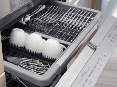 可調整高度餐具籃