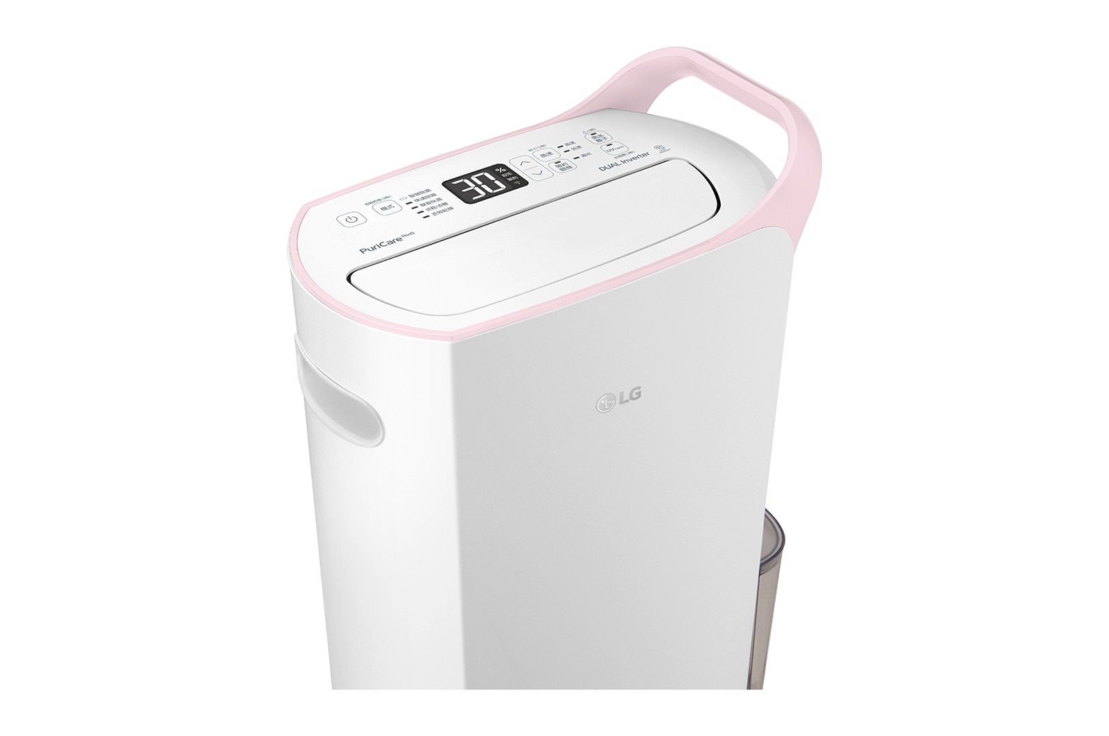 LG PuriCare™ 雙變頻除濕機 - 16公升(粉紅), MD161QPE0