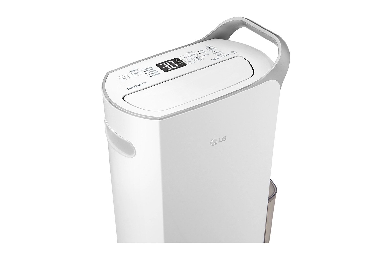 LG PuriCare™ 雙變頻除濕機 - 17公升(晶鑽銀), MD171QSE0