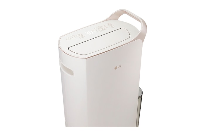 LG Puricare™ 雙變頻除濕機 - 19公升|Objet Collection<sup>®</sup> (珍珠白), MD191QEE0