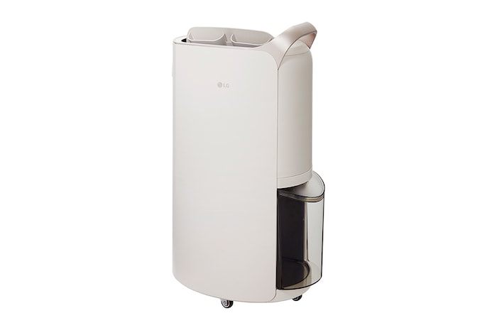 LG Puricare™ 雙變頻除濕機 - 19公升|Objet Collection<sup>®</sup> (珍珠白), MD191QEE0