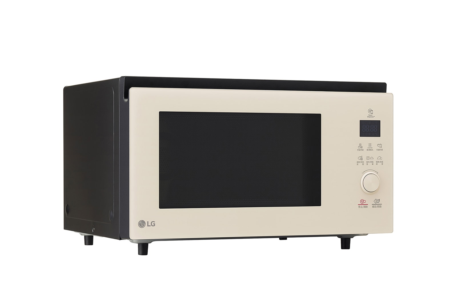 LG NeoChef™智慧變頻蒸烘烤微波爐｜Objet Collection<sup>®</sup> 39公升, MJ3965BCP