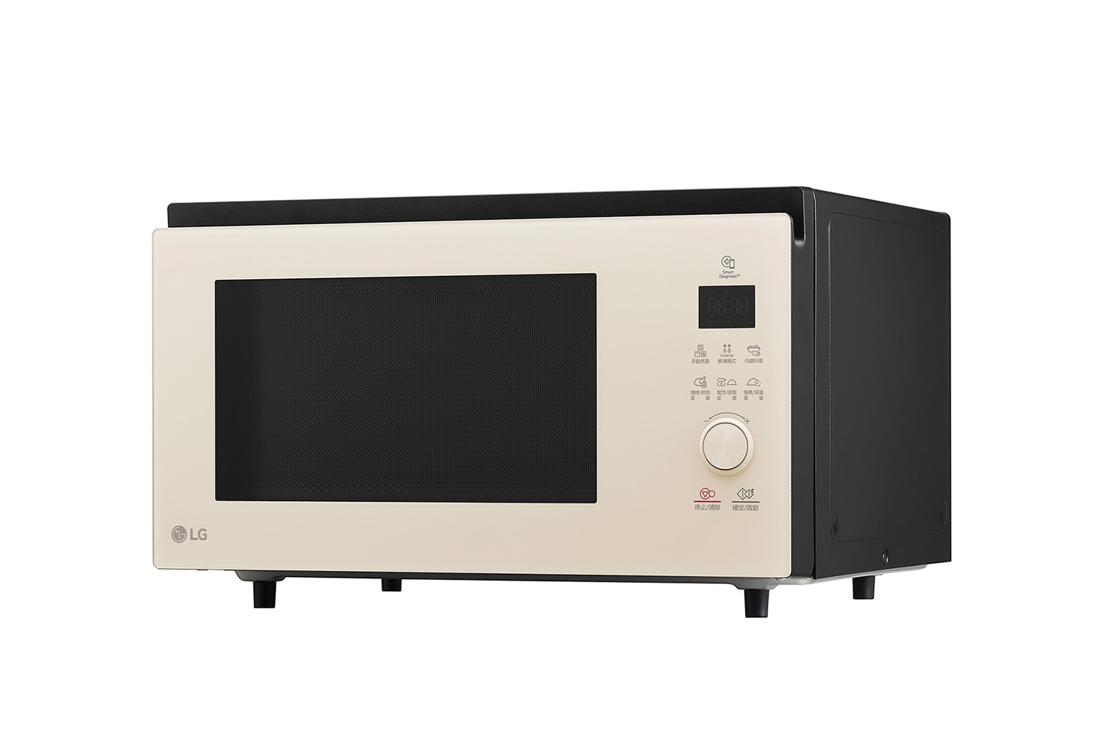 LG NeoChef™智慧變頻蒸烘烤微波爐｜Objet Collection<sup>®</sup> 39公升, MJ3965BCP