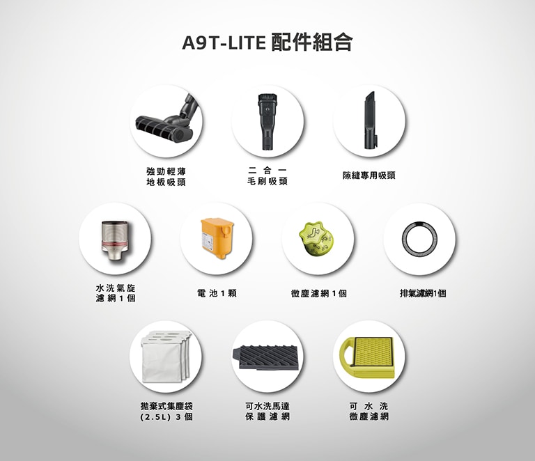 A9T-LITEPE配件组合