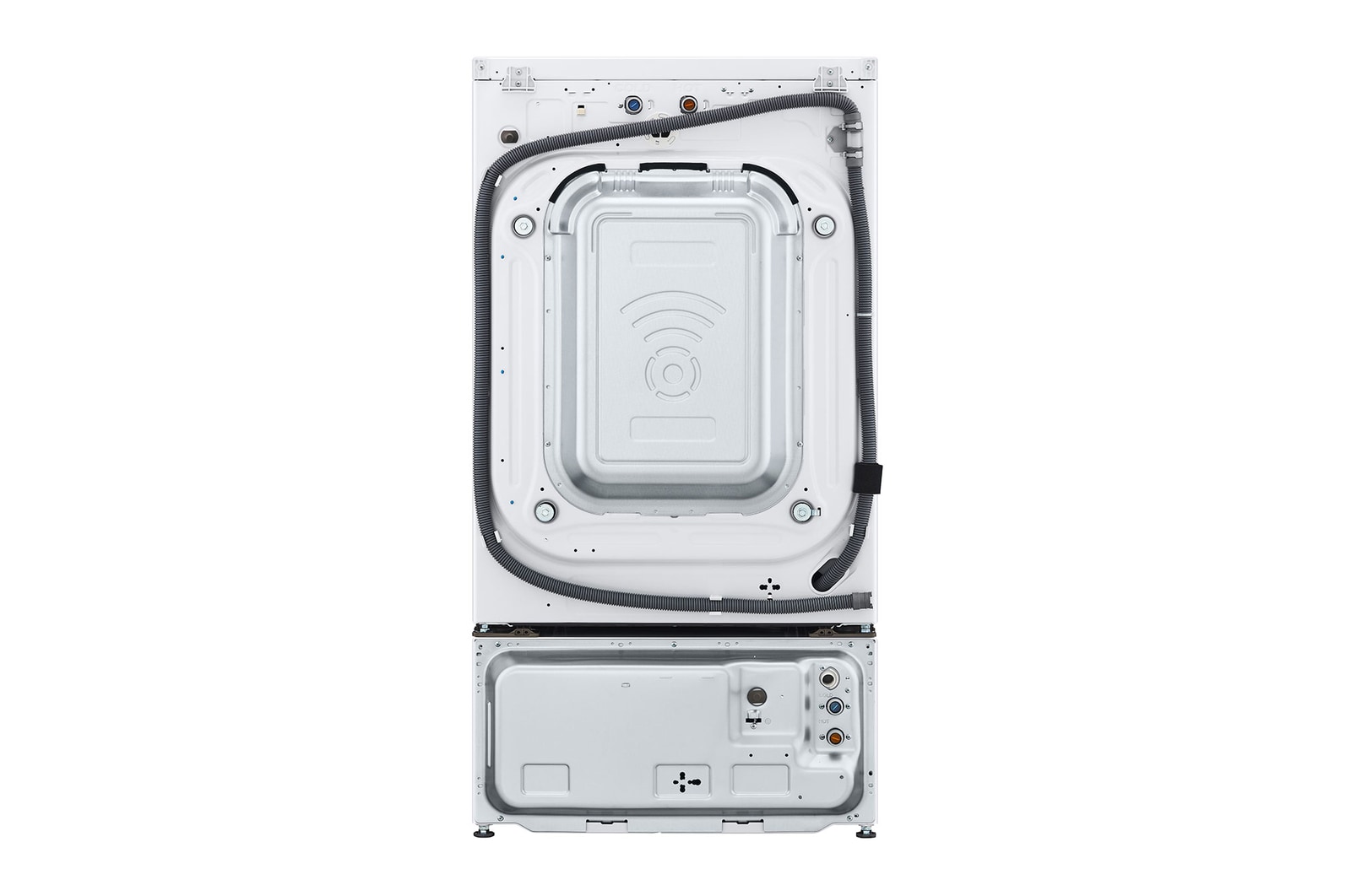 LG 洗22+2.5公斤 TWINWash 雙能洗|冰瓷白|蒸洗脫, TW22FWPT.S250HW