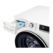 LG TWINWash™ 雙能洗 (蒸洗脫)｜13公斤+2公斤洗衣容量 (冰瓷白), TW13CPT